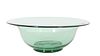 Green Art Glass Bowl