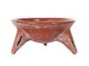 Pre-Columbian Style Tripod Pottery Bowl