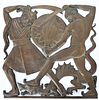 Chinese Bronze Wall Plaque