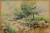 Diana Coomans Impressionist Landscape WC Painting