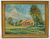 Fritz Kohler Impressionist Landscape Painting