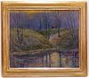 Oscar Soellner Impressionist Landscape Painting