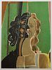 Georges Braque Abstract Woman Portrait Lithograph