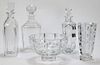 5PC Orrefors & Vilca Decanters & Table Articles