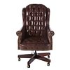 Hickory Tufted Leather Executive Chair