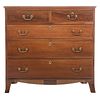 Federal Walnut Chest of Drawers