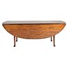 Queen Anne Style Walnut Wake Table