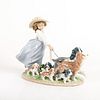 Puppy Parade 1006784 - Lladro Porcelain Figure