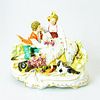 Capodimonte Porcelain Figurine, Courting Couple