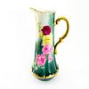 T And V Limoges French Porcelain Pitcher, Roses