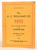 (1 vol) Original Toy Catalog with Color 1930s