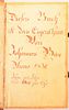 (1 vol) Fraktur Bookplate in 1822 New Testament