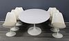Midcentury Knoll Saarinen Table & 6 Chairs