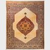 Persian Tabriz Central Medallion Carpet
