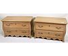 PAIR OF HICKORY MFG CO. BEDSIDE CABINETS
