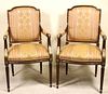 SET OF 12 E.J. VICTOR NEOCLASSICAL STYLE CHAIRS