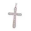 1920â€™s Platinum Diamond Cross