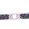 TuTTi FruTTi 18k Sapphire Emerald Ruby Diamond Bracelet