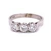 18k 3 Diamond Wedding Ring