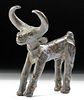 Ancient Anatolian Copper Figure Standing Bull