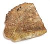 An Egyptian inscribed quartzite fragment,