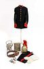 An Essex Yeomanry uniform belonging to SQMS Robert Allen,