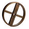 Wooden Industrial Wheel
