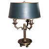 Bouillotte or Candlestick Table Lamp from Late 19th Century France