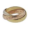 Cartier 18k Gold Trinity Ring 