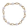 Mikimoto 14k Gold Pearl Bracelet 