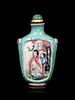 A Chinese Famille Rose Porcelain Snuff Bottle