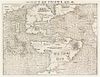 * (MAP) MUNSTER, SEBASTIAN. Novae Insulae. [Basel, 1572] Woodcut engraved map. First printed map of the American continents.
