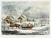 * CURRIER, NATHANIEL. American Farm Scenes. No. 4. New York, 1853. Litho. w/hand-coloring.