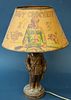 Davy Crockett Table Lamp and Shade