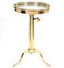 John Boone Brass Occasional Adjustable Table