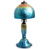 L.C.T. Favrile Glass Tiffany Lamp