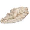 Bianchini Firenze Figural Alabaster Sculpture