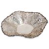 800 Silver Reticulated Centerpiece Fruit Bowl
