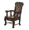 CARVED CHINESE DRAGON CHAIR