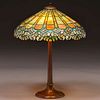 Duffner & Kimberly - New York Leaded Glass Lamp c1910