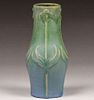 Van Briggle #821 Matte Blue & Green Vase 1912