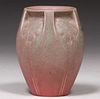 Rookwood Pottery #2380 Matte Pink Buttress Vase 1922