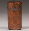 Roycroft Hammered Copper Cylinder Vase c1920