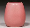 Marblehead Pottery Matte Pink Vase c1910