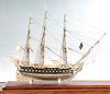 EARLY 19TH C. FRENCH PRISONER-OF-WAR SHIP MODEL OF A ROYAL NAVY SHIP OF THE LINE