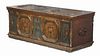 CONTINENTAL PAINT DECORATED DOWER CHEST