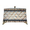 Wood and Marble Mosaic Trunk