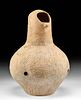 Neolithic Chinese Qijia Redware Sculpture