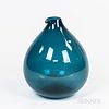 Italian Art Glass Spouted Vase