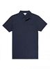 Sunspel Men's Cotton Riviera Polo Shirt in Navy
